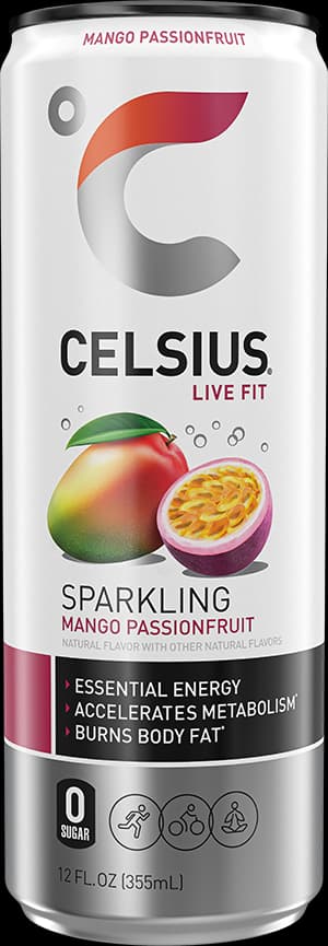 Celsius Mango Passionfruit