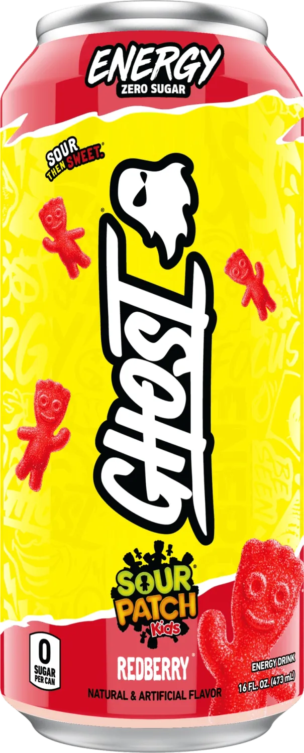 GHOST Energy Sour Patch Kids Red Berry